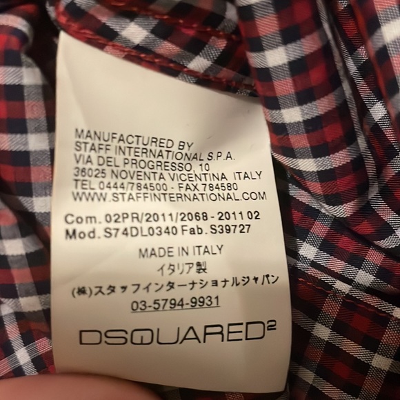 Dsquared buttonup 46 - Picture 8 of 12
